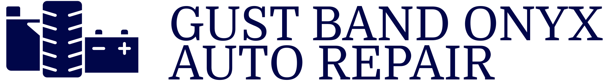 gust band onyx auto repair logo